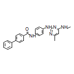 N-[4-[[4-(Ethylamino)-6-methyl-2-pyrimidinyl]amino]phenyl]-[1,1’-biphenyl]-4-carboxamide