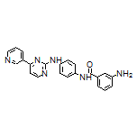 3-Amino-N-[4-[[4-(3-pyridinyl)-2-pyrimidinyl]amino]phenyl]benzamide