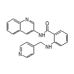 2-[(4-Pyridinylmethyl)amino]-N-(3-quinolinyl)benzamide