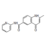 2-Methyl-4-oxo-N-(2-pyridyl)-1,4-dihydroquinoline-6-carboxamide