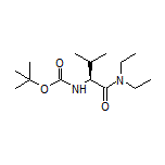 (S)-2-(Boc-amino)-N,N-diethyl-3-methylbutanamide