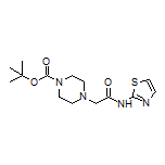 2-(4-Boc-1-piperazinyl)-N-(2-thiazolyl)acetamide