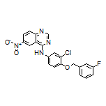 N-[3-Chloro-4-[(3-fluorobenzyl)oxy]phenyl]-6-nitroquinazolin-4-amine