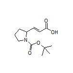 (E)-3-(1-Boc-2-pyrrolidinyl)acrylic Acid