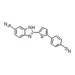 2-[5-(4-Cyanophenyl)-2-thienyl]-1-benzimidazole-6-carbonitrile