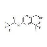 N-[4-(Bromomethyl)-3-(trifluoromethyl)phenyl]-2,2,2-trifluoroacetamide