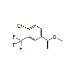 1-Chloro-4-(1-methoxyvinyl)-2-(trifluoromethyl)benzene