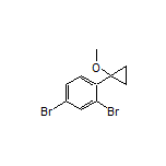 2,4-Dibromo-1-(1-methoxycyclopropyl)benzene