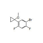 1-Bromo-2,4-difluoro-5-(1-methoxycyclopropyl)benzene