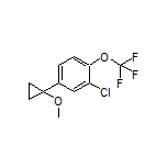 2-Chloro-4-(1-methoxycyclopropyl)-1-(trifluoromethoxy)benzene