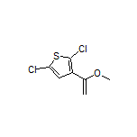 2,5-Dichloro-3-(1-methoxyvinyl)thiophene