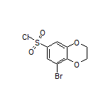 8-Bromo-2,3-dihydrobenzo[b][1,4]dioxine-6-sulfonyl Chloride