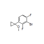 2-Bromo-1,3-difluoro-4-(1-methoxycyclopropyl)benzene