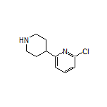 2-Chloro-6-(4-piperidyl)pyridine