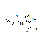 4-(Boc-amino)-1-ethyl-3-methyl-1H-pyrazole-5-carboxylic Acid