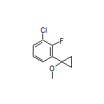 1-Chloro-2-fluoro-3-(1-methoxycyclopropyl)benzene