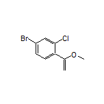 4-Bromo-2-chloro-1-(1-methoxyvinyl)benzene