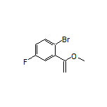 1-Bromo-4-fluoro-2-(1-methoxyvinyl)benzene