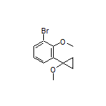 1-Bromo-2-methoxy-3-(1-methoxycyclopropyl)benzene