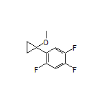 1,2,4-Trifluoro-5-(1-methoxycyclopropyl)benzene