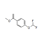 1-(Difluoromethoxy)-4-(1-methoxyvinyl)benzene