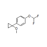 1-(Difluoromethoxy)-4-(1-methoxycyclopropyl)benzene