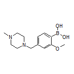 2-Methoxy-4-[(4-methyl-1-piperazinyl)methyl]phenylboronic Acid