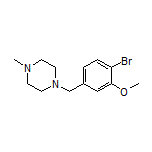 1-(4-Bromo-3-methoxybenzyl)-4-methylpiperazine