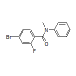 4-Bromo-2-fluoro-N-methyl-N-phenylbenzamide