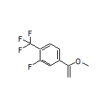 2-Fluoro-4-(1-methoxyvinyl)-1-(trifluoromethyl)benzene