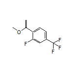 2-Fluoro-1-(1-methoxyvinyl)-4-(trifluoromethyl)benzene