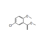 4-Chloro-1-methoxy-2-(1-methoxyvinyl)benzene