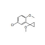 4-Chloro-1-methoxy-2-(1-methoxycyclopropyl)benzene