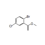 1-Bromo-4-chloro-2-(1-methoxyvinyl)benzene