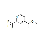 4-(1-Methoxyvinyl)-2-(trifluoromethyl)pyridine