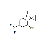 2-Bromo-1-(1-methoxycyclopropyl)-4-(trifluoromethyl)benzene