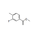 2-Fluoro-4-(1-methoxyvinyl)-1-methylbenzene