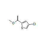 4-Chloro-2-(1-methoxyvinyl)thiophene