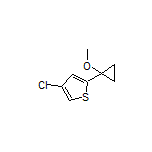 4-Chloro-2-(1-methoxycyclopropyl)thiophene