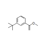 1-(tert-Butyl)-3-(1-methoxyvinyl)benzene