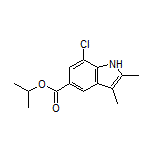 Isopropyl 7-Chloro-2,3-dimethyl-1H-indole-5-carboxylate