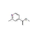 4-(1-Methoxyvinyl)-2-methylpyridine