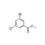 1-Bromo-3-chloro-5-(1-methoxyvinyl)benzene