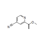 2-(1-Methoxyvinyl)isonicotinonitrile