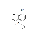 1-Bromo-4-(1-methoxycyclopropyl)naphthalene