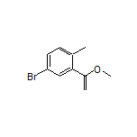 4-Bromo-2-(1-methoxyvinyl)-1-methylbenzene