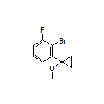 2-Bromo-1-fluoro-3-(1-methoxycyclopropyl)benzene