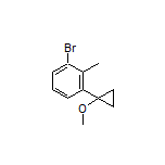 1-Bromo-3-(1-methoxycyclopropyl)-2-methylbenzene