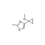 4-(1-Methoxycyclopropyl)-2-methylthiazole