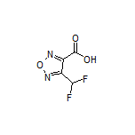 4-(Difluoromethyl)-1,2,5-oxadiazole-3-carboxylic Acid